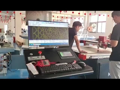 1625 革 泡 Cnc 繊維 切断 機 大力 丸い ナイフ